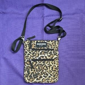 Harley-Davidson Leopard Print Messenger Bag